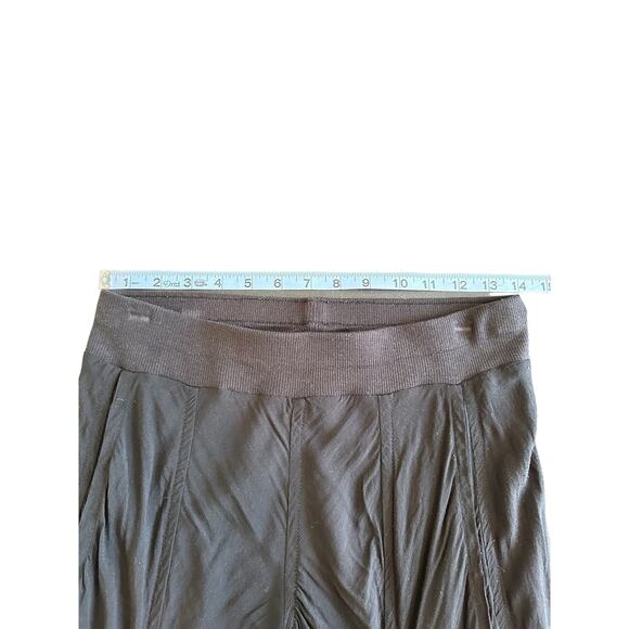 Intimately Free People Black Relaxed Pull On Beachy Straight Leg Pants Size XS - Picture 10 of 13